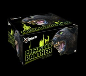 Poisonous Panther Verbundfeuerwerk (Jubiläumsedittion) von Lesli Feuerwerk/Firework - Feuerwerk online kaufen im Pyrographics Feuerwerkshop