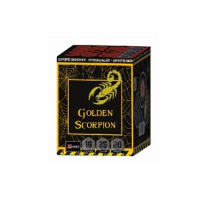 Golden Scorpion von Xplode Feuerwerk online kaufen im Pyrographics Feuerwerkshop