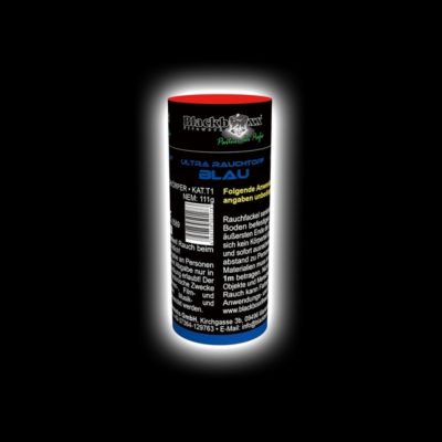 Ultra Rauchtopf Blau von Blackboxx Feuerwerk /Firework- Feuerwerk online kaufen im Pyrographics Feuerwerkshop
