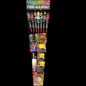 Fire a long Familiensortiment von Lesli Firework/Feuerwerk - Feuerwerk online kaufen im Pyrographics Feuerwerkshop