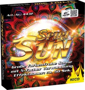 Spirit Sun von Nico Feuerwerk- Feuerwerk online kaufen im Pyrographics Feuerwerkshop