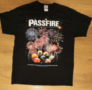 Feuerwerk T-Shirt Passfire Vorderseite -Merchandise & Feuerwerk einfach online kaufen im Pyrographics Feuerwerkshop