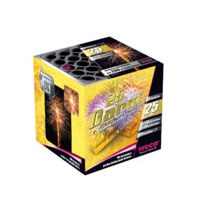 25 Carat von Weco - Feuerwerk online kaufen im Pyrographics Feuerwerkshop