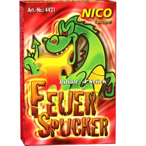 Feuerspucker von Nico online kaufen an 365 Tage im Jahr im Pyrographics Feuerwerk Onlineshop