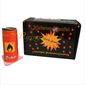 Knisterteufel rot (rubin) von Lonestar Feuerwerk - Feuerwerk online kaufen by Pyrographics Feuerwerkshop