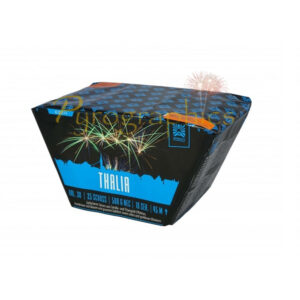 Thalia von Argento Gefächerte Feuerwerksbatterie - Feuerwerk online kaufen im Pyrographics Feuerwerkshop